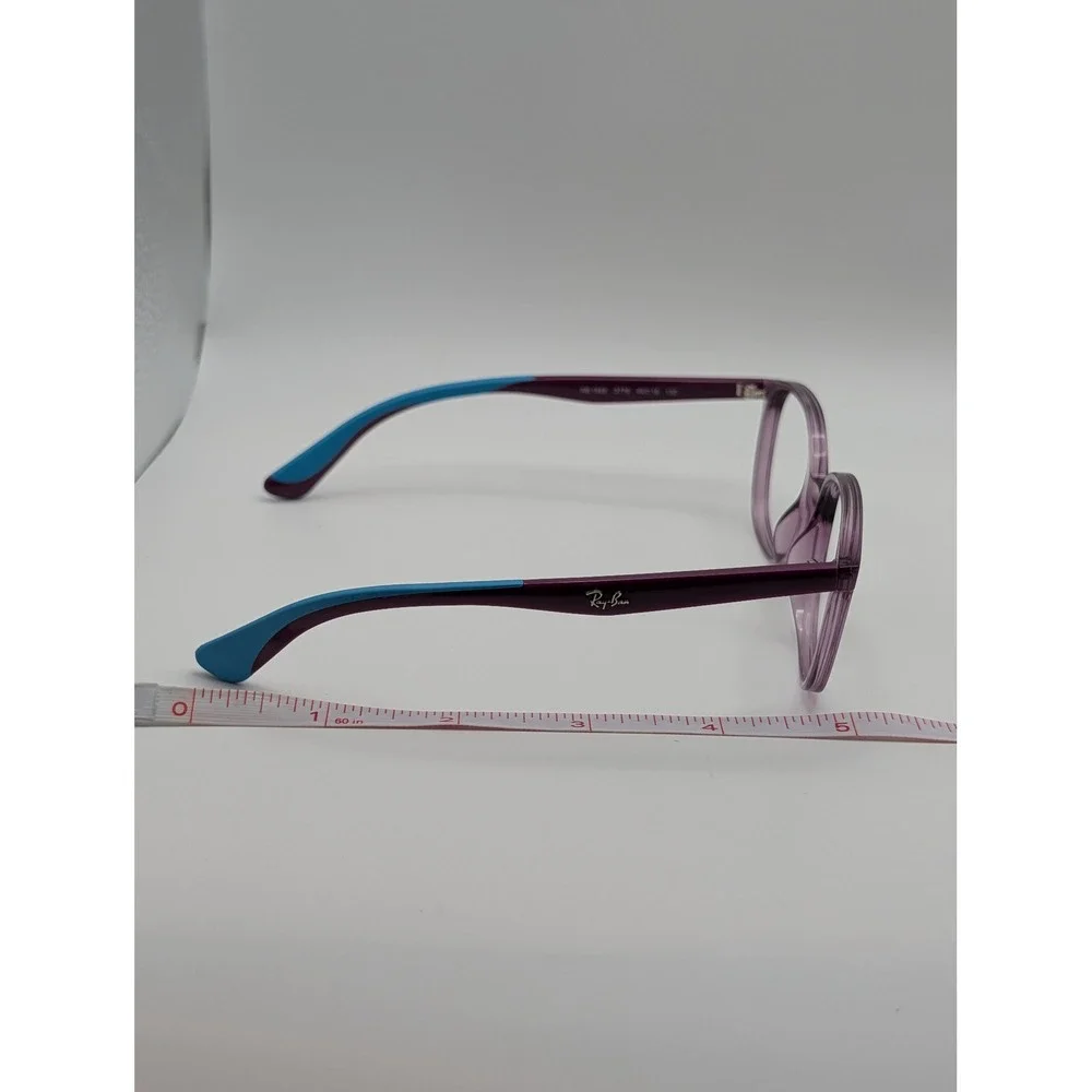 Ray-Ban RB1598 3776 Kids Eyeglass Frames Purple‎ Teal Two-Tone 49-16-130